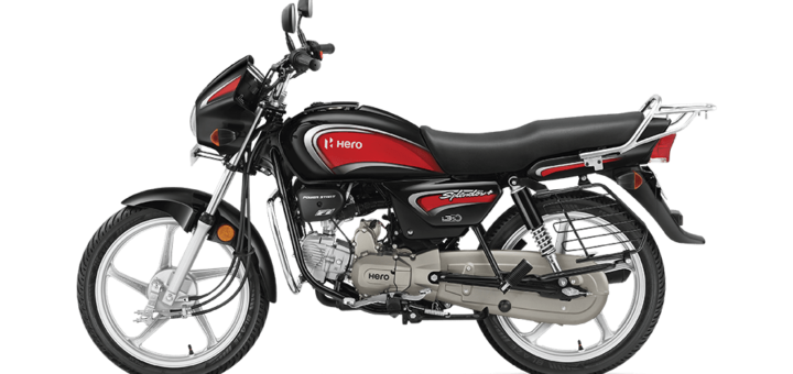 Hero Splendor Plus Black and Accent